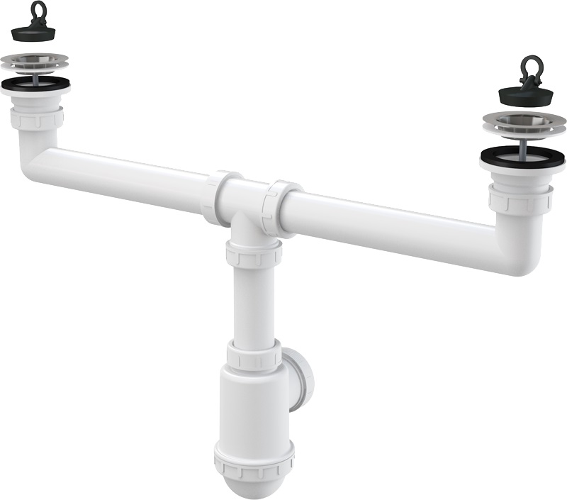 Alca sifone per lavello A449-DN50/40