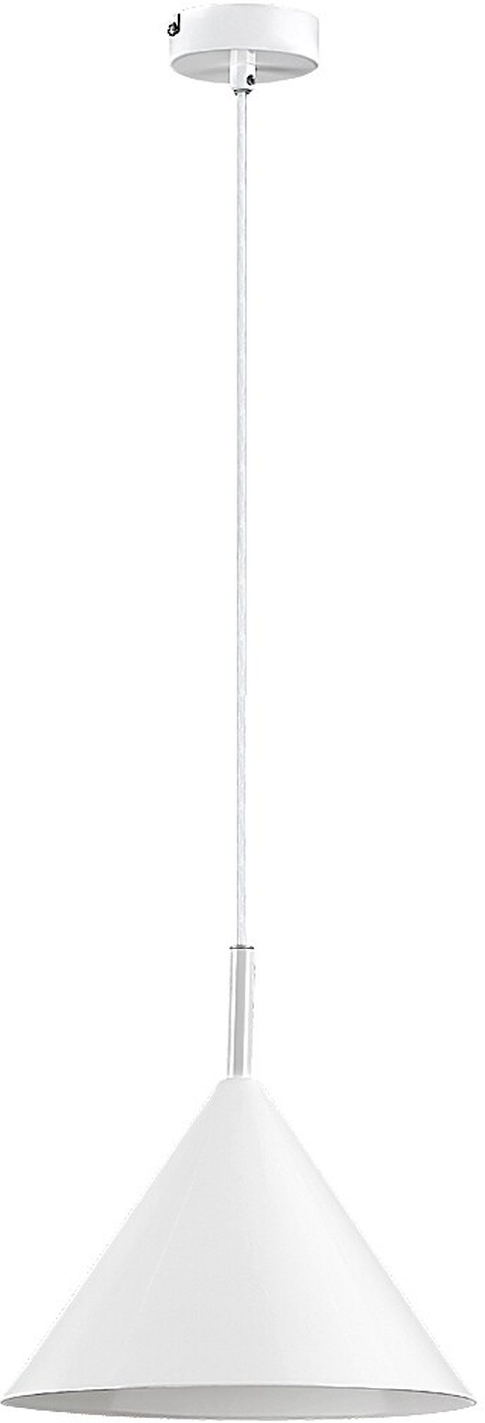 Rabalux Jarod lampada sospesa 1x40 W bianco 72008