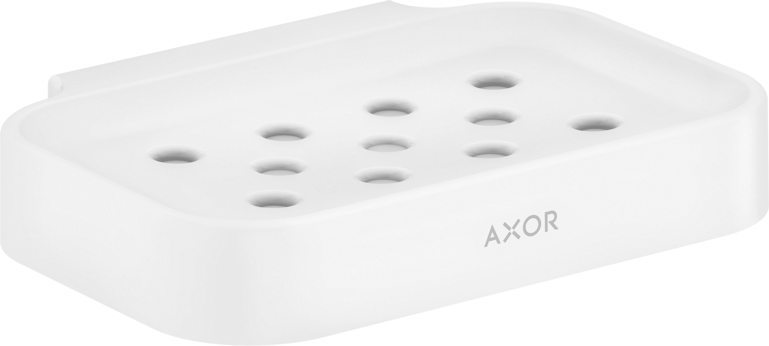 Axor Universal Circular portasapone a parete bianco 42805700