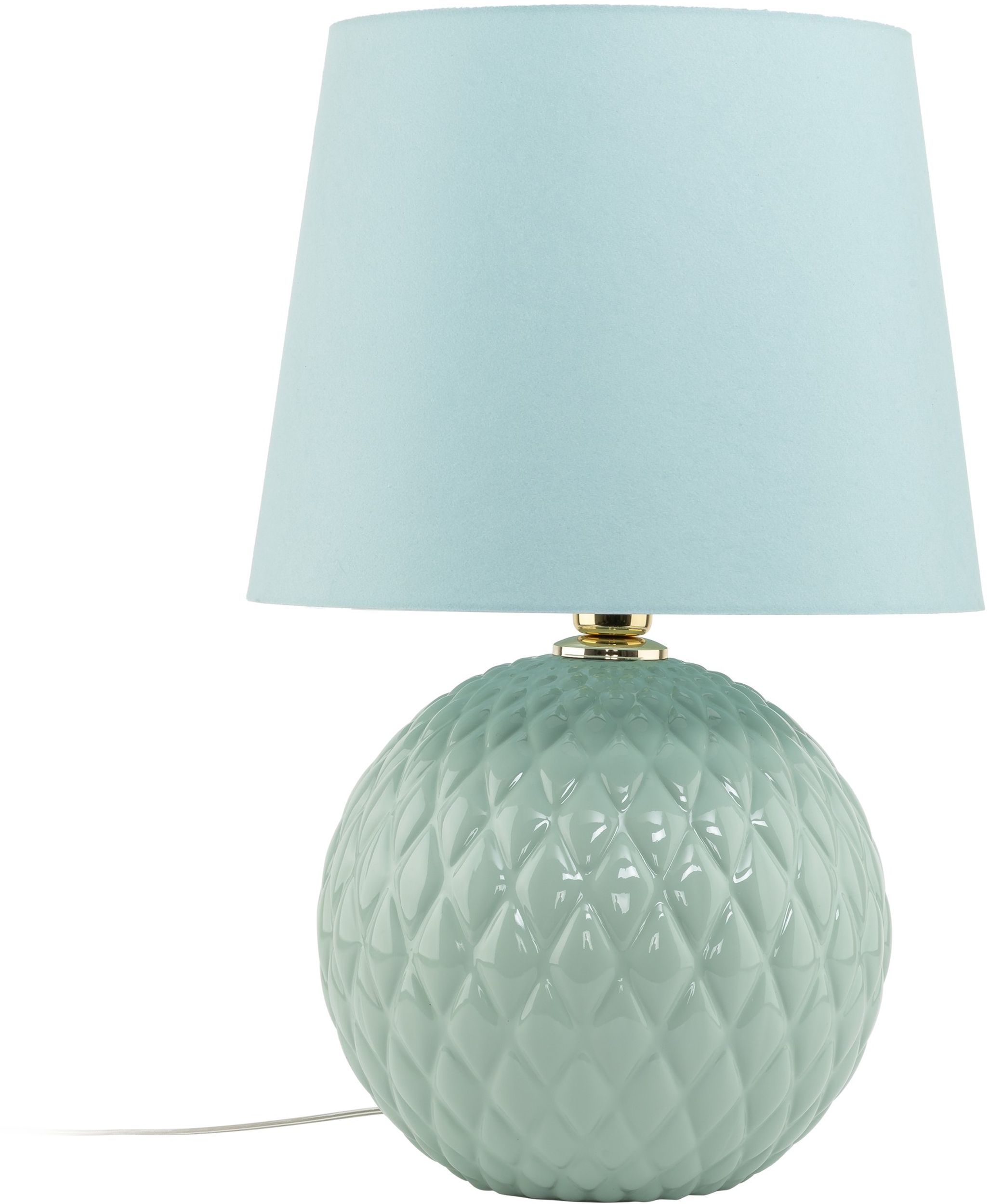 TK Lighting Santana lampada da tavolo 1x15 W menta 5903