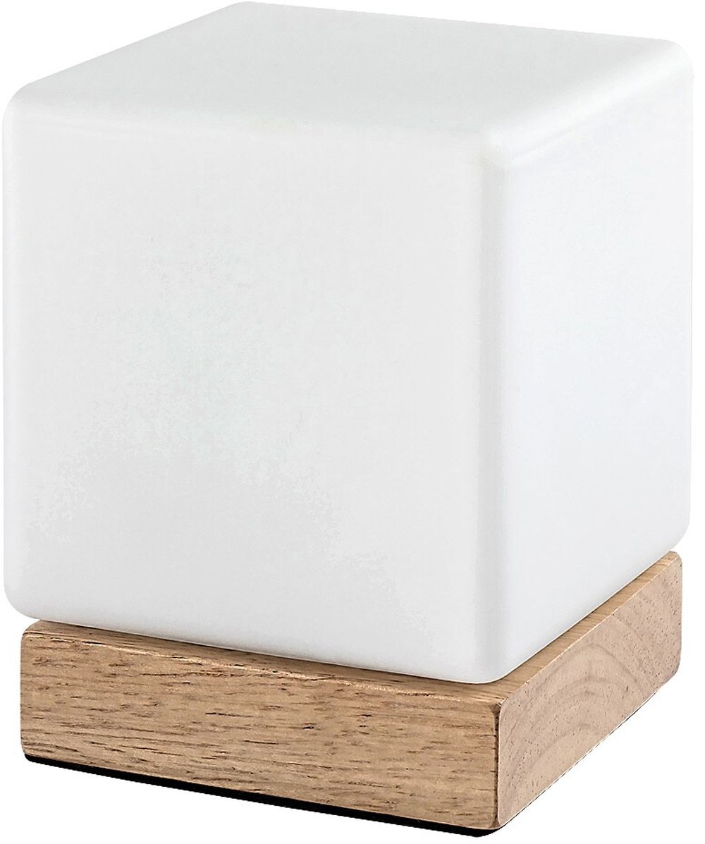 Rabalux Pirit lampada da tavolo 1x1.2 W bianco-legno 76003