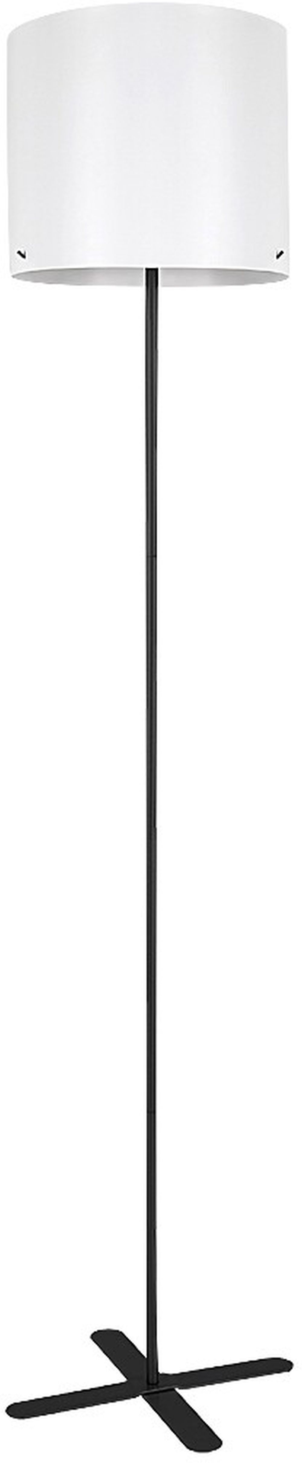 Rabalux Izander lampada da terra 1x40 W bianco-nero 74011