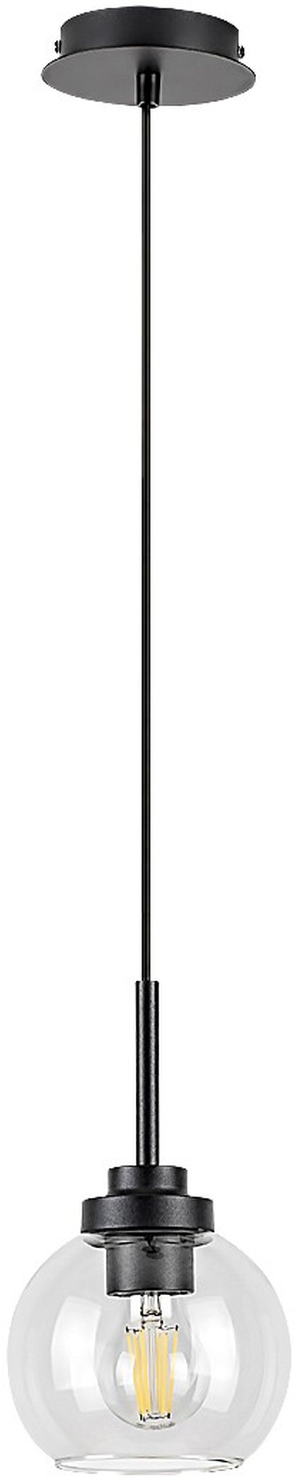 Rabalux Tirina lampada sospesa 1x15 W nero 75006