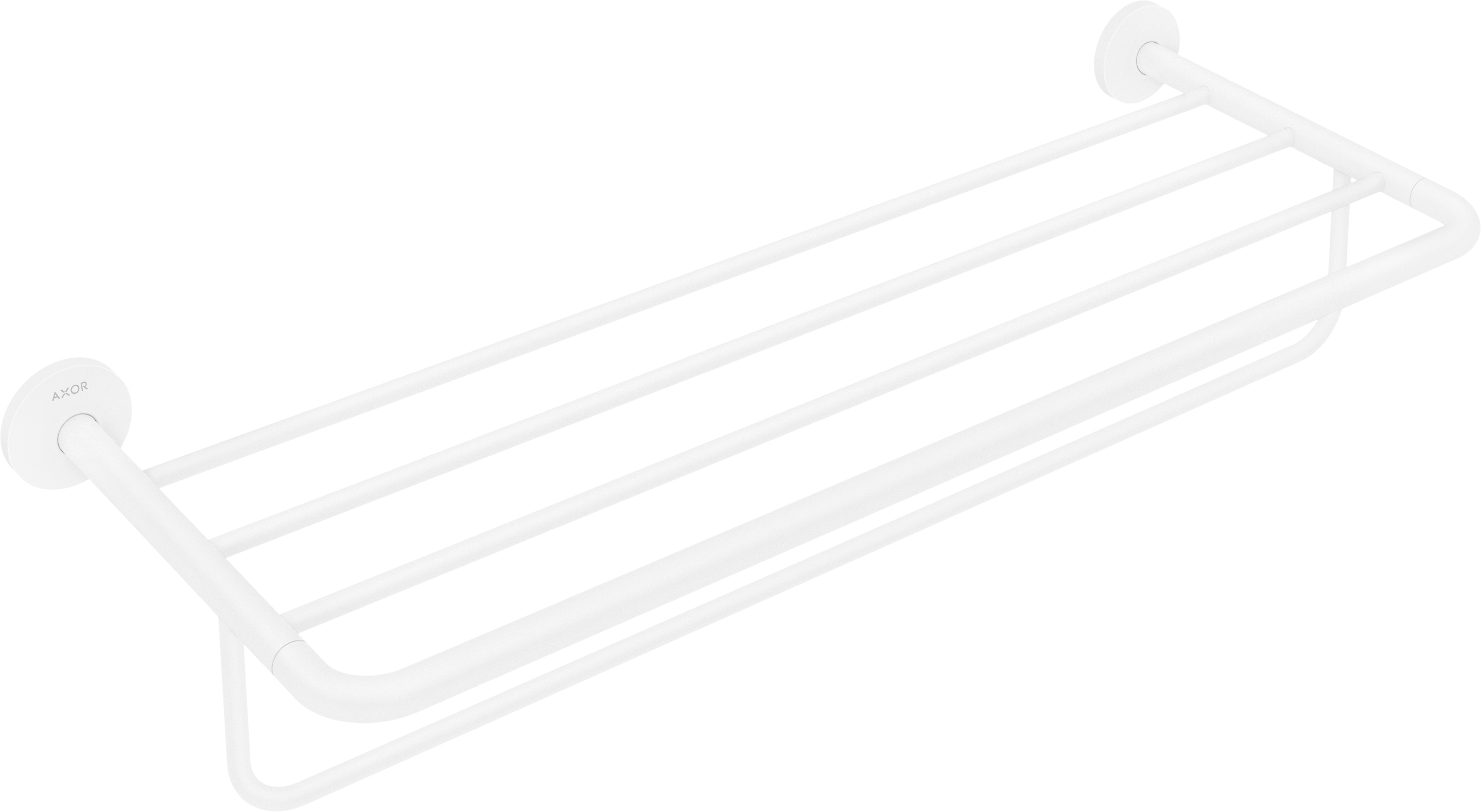 Axor Universal Circular mensola per asciugamani bianco 42843700