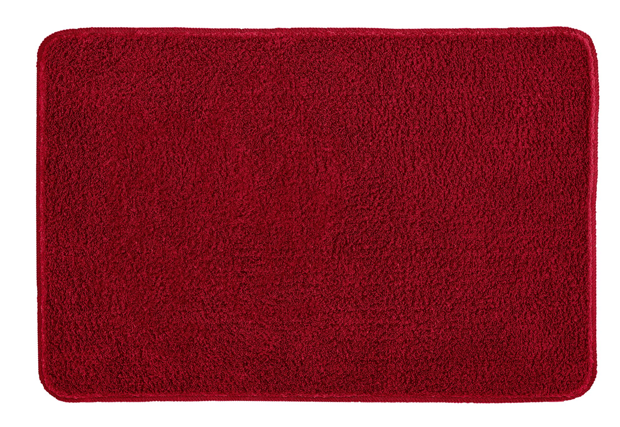 Kleine Wolke Marco tappetino da bagno 60x50 cm rettangolare rosso 9184468433