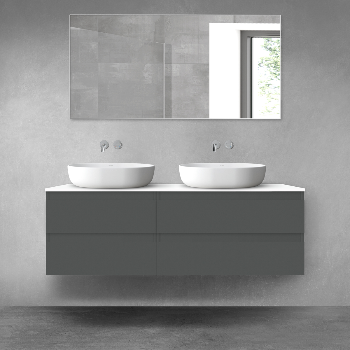 Set armadietto Oltens Vernal 60001400, armadietto Oltens Vernal 60000400, 63011000