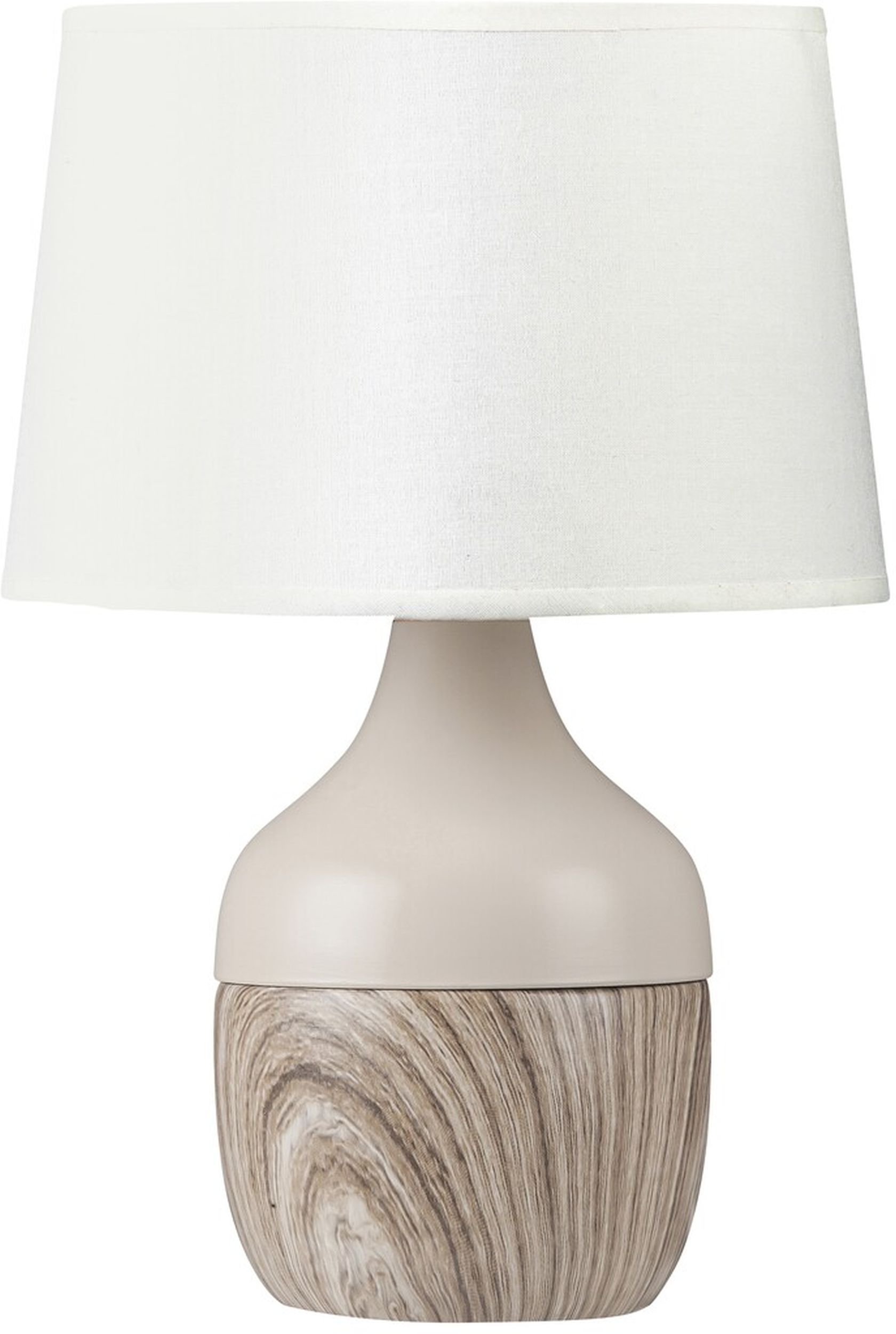 Rabalux Yvette lampada da tavolo 1x40 W bianco-beige 4370