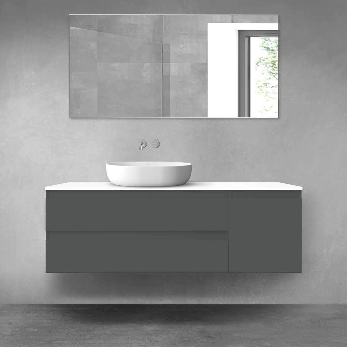 Set armadietto Oltens Vernal 60002400, armadietto Oltens Vernal 60017400, 63011000