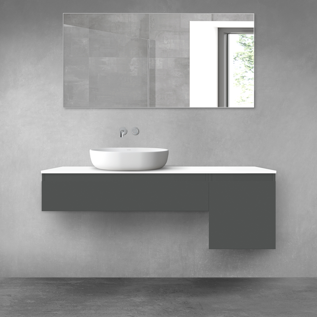Set armadietto Oltens Vernal 60011400, armadietto Oltens Vernal 60018400, 63011000