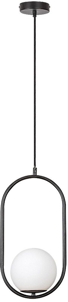 Rabalux Ghita lampada sospesa 1x20 W bianco-nero-fumé 72028
