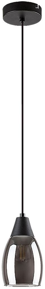 Rabalux Ilmari lampada sospesa 1x15 W nero-fumé 72181
