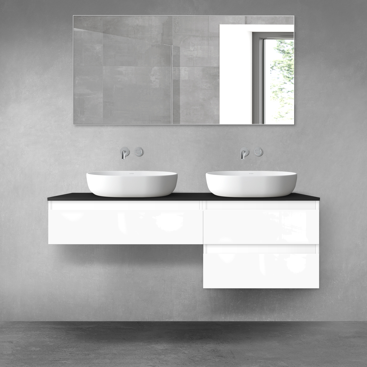 Set armadietto Oltens Vernal 60002000, armadietto Oltens Vernal 60010000, 63011300