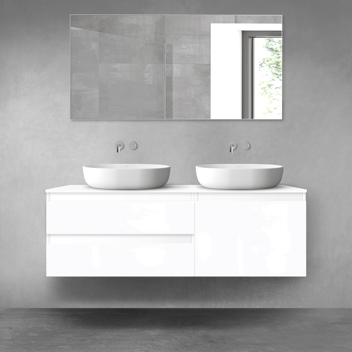 Set armadietto Oltens Vernal 60003000, armadietto Oltens Vernal 60013000, 63011000