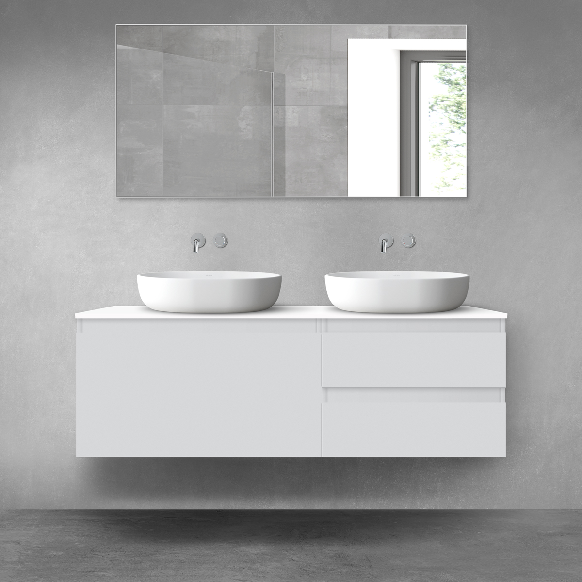 Set armadietto Oltens Vernal 60000700, armadietto Oltens Vernal 60014700, 63011000
