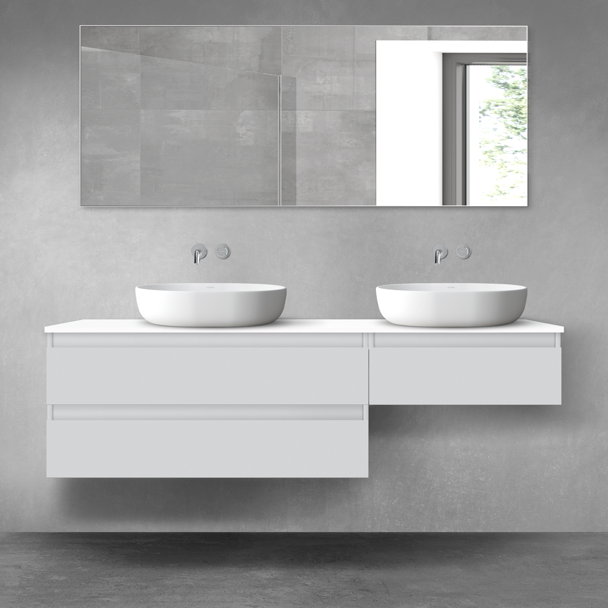 Set armadietto Oltens Vernal 60002700, armadietto Oltens Vernal 60009700, 63008000