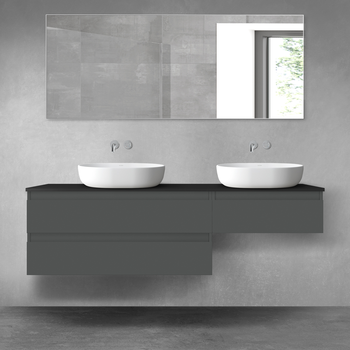 Set armadietto Oltens Vernal 60002400, armadietto Oltens Vernal 60009400, 63008300