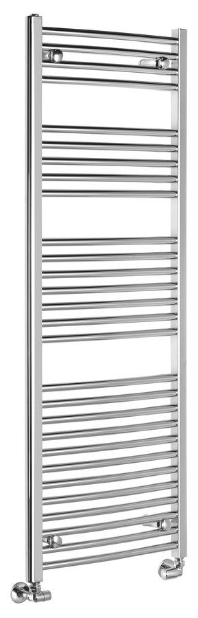 Aqualine Alya radiatore da bagno a scaletta 142x45 cm cromo LLR107