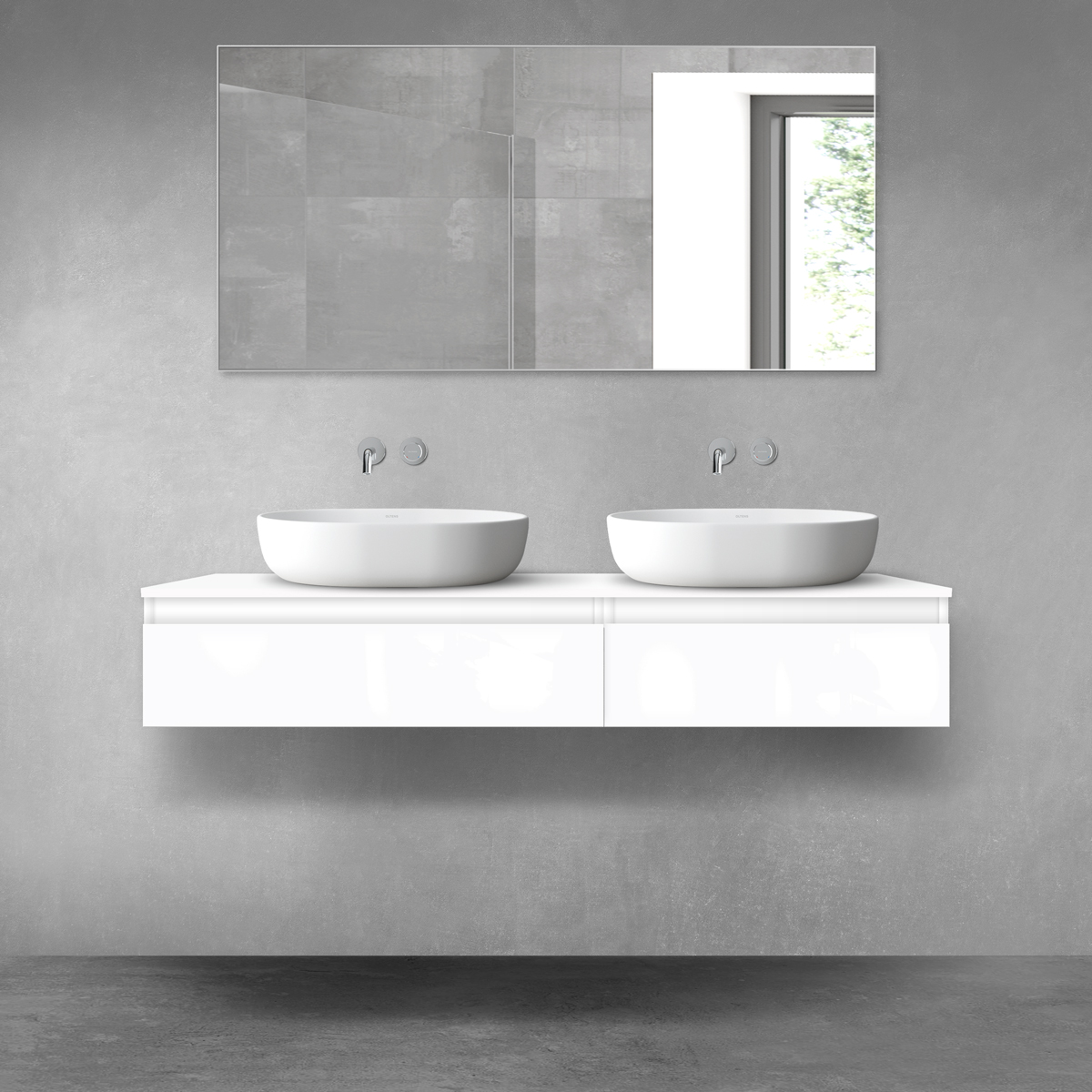 Set armadietto Oltens Vernal 60010000, armadietto Oltens Vernal 60009000, 63011000