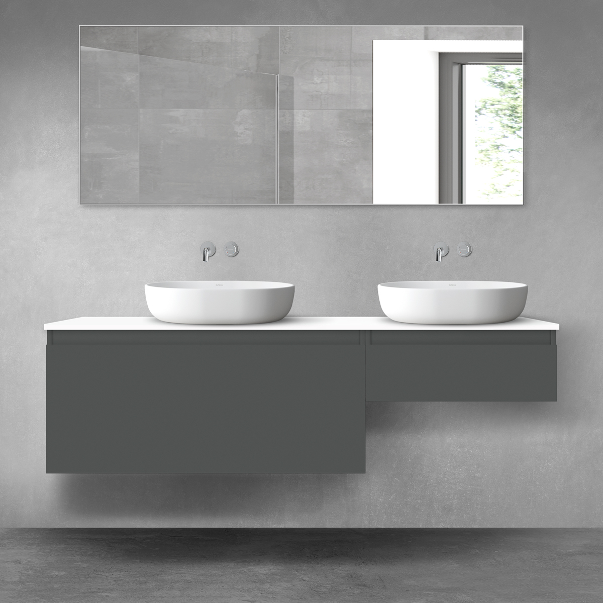 Set armadietto Oltens Vernal 60015400, armadietto Oltens Vernal 60009400, 63008000