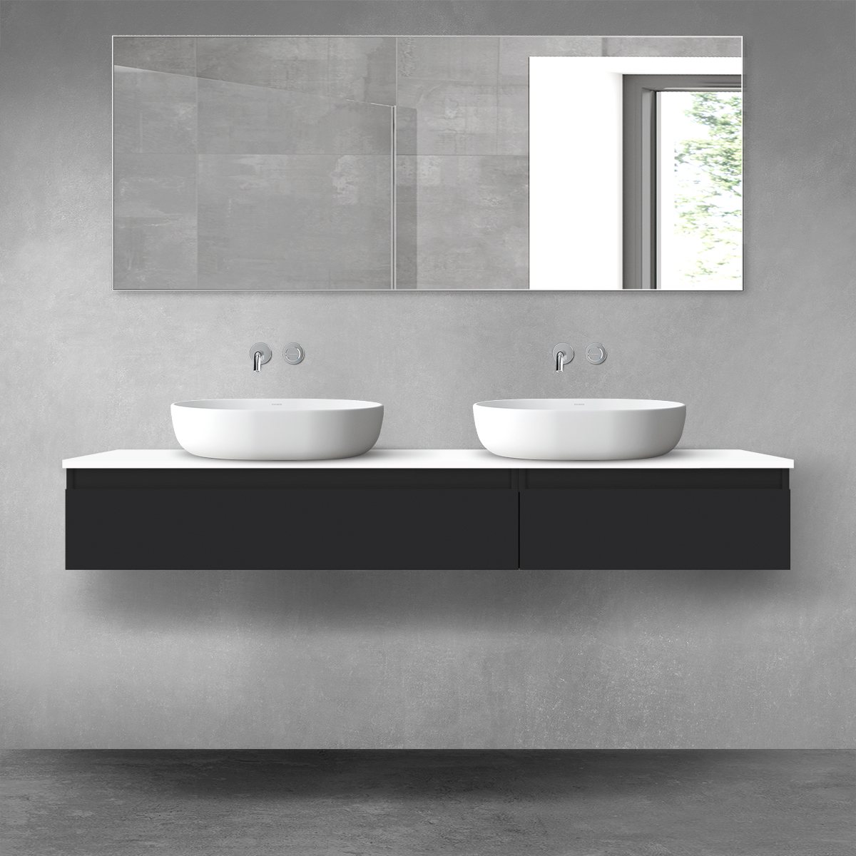 Set armadietto Oltens Vernal 60011300, armadietto Oltens Vernal 60009300, 63008000