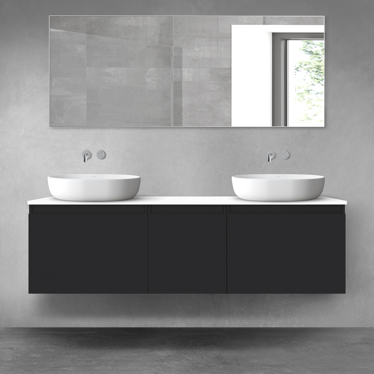 Set armadietto Oltens Vernal 60013300, armadietto Oltens Vernal 60018300, 63008000