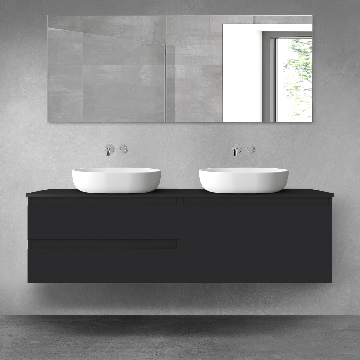 Set armadietto Oltens Vernal 60001300, armadietto Oltens Vernal 60014300, 63008300