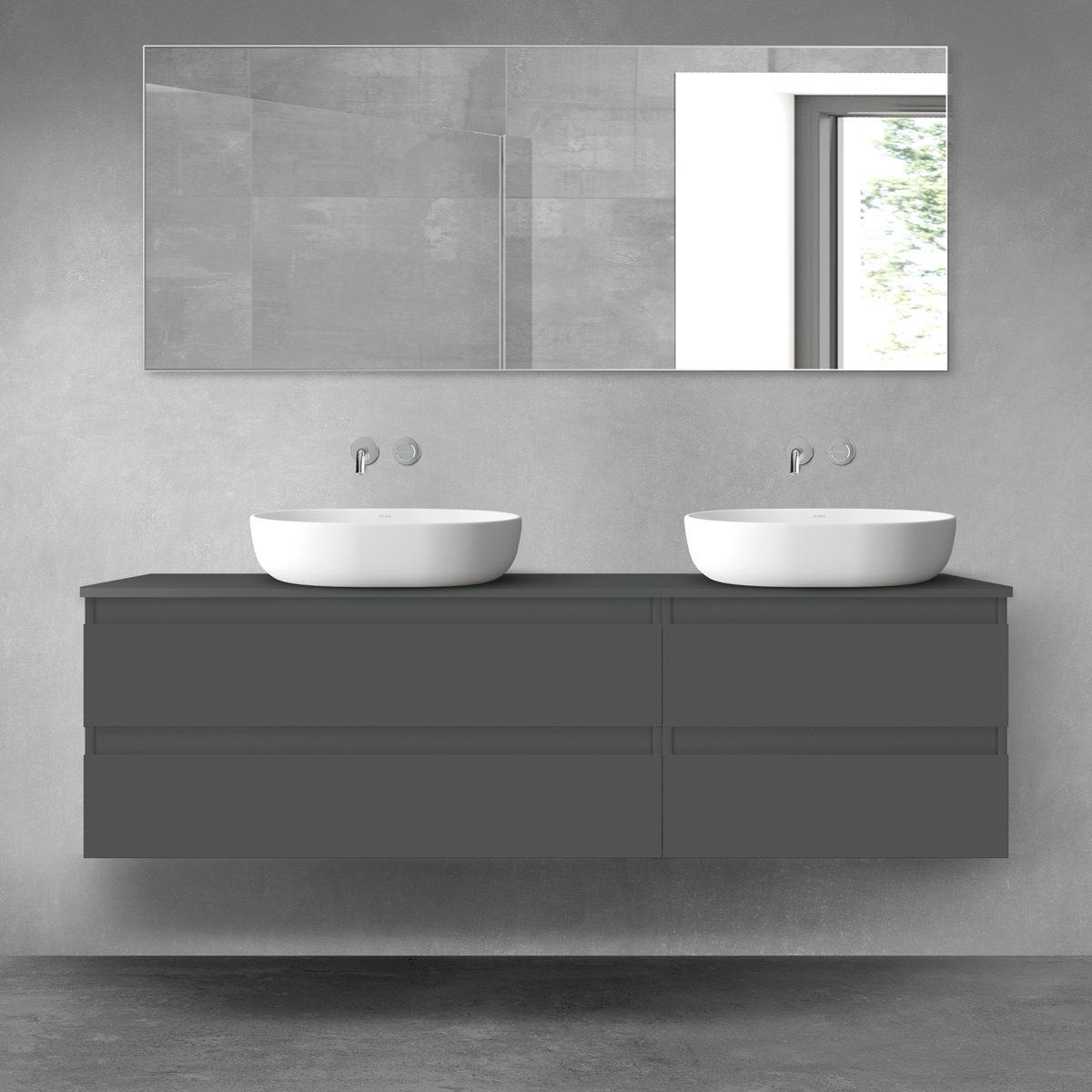 Set armadietto Oltens Vernal 60002400, armadietto Oltens Vernal 60000400, 63008400