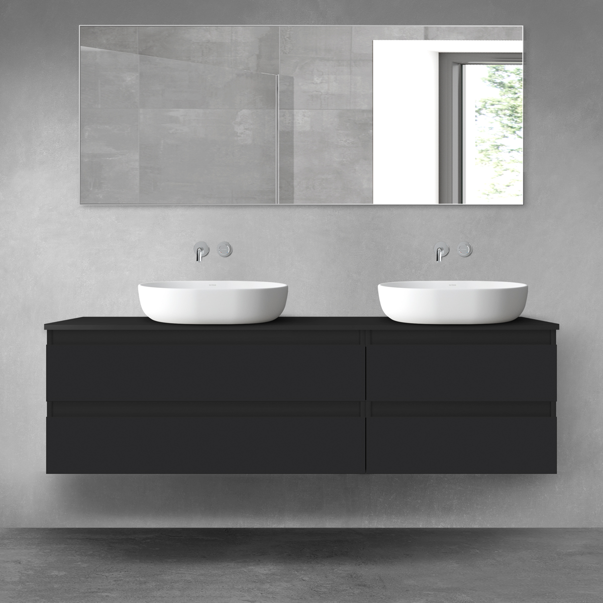 Set armadietto Oltens Vernal 60002300, armadietto Oltens Vernal 60000300, 63008300