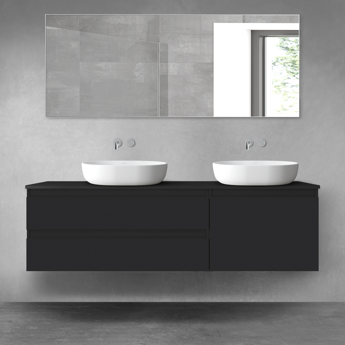 Set armadietto Oltens Vernal 60002300, armadietto Oltens Vernal 60013300, 63008300