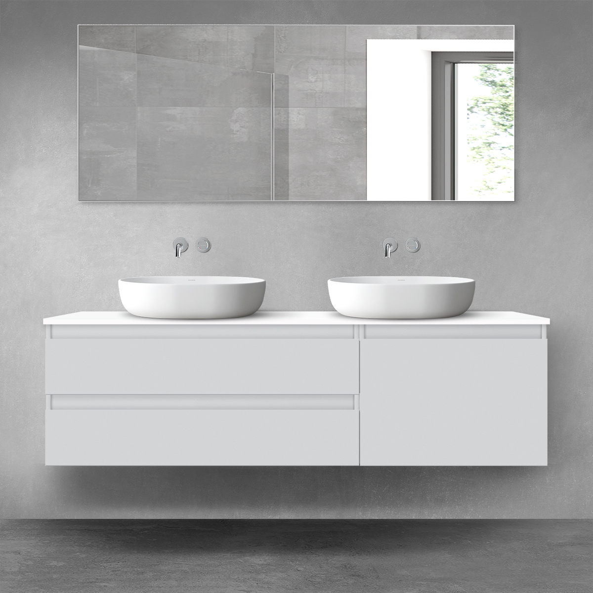 Set armadietto Oltens Vernal 60002700, armadietto Oltens Vernal 60013700, 63008000