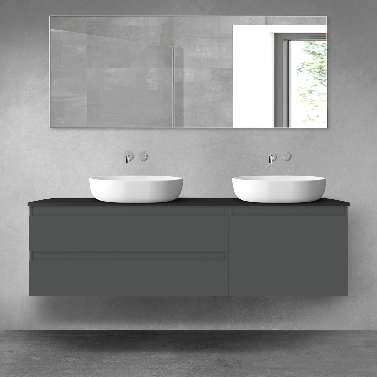 Set armadietto Oltens Vernal 60002400, armadietto Oltens Vernal 60013400, 63008300