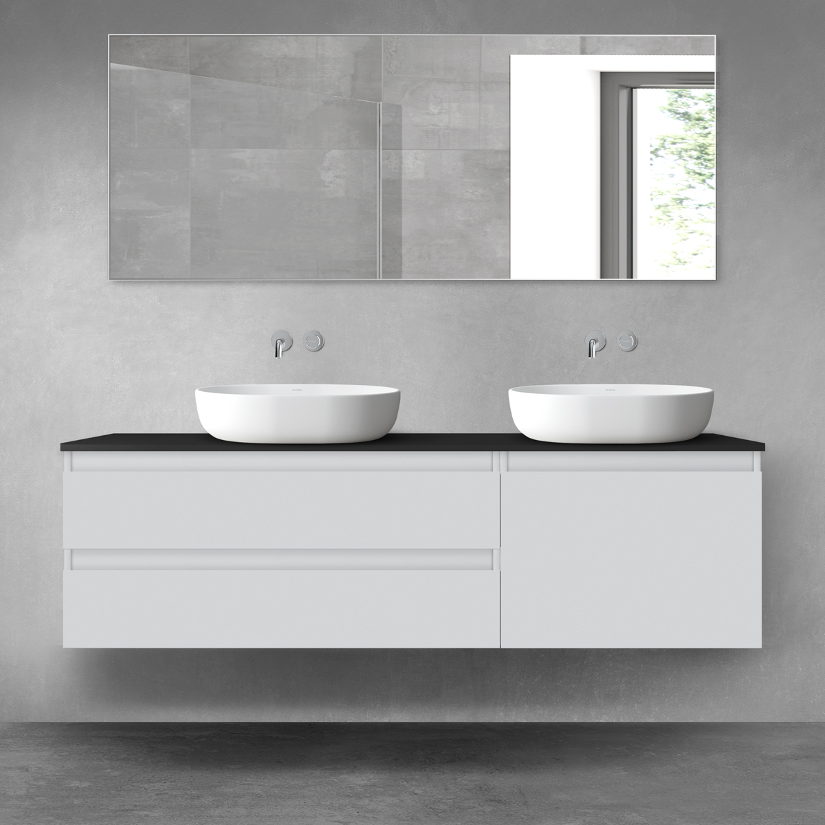 Set armadietto Oltens Vernal 60002700, armadietto Oltens Vernal 60013700, 63008300