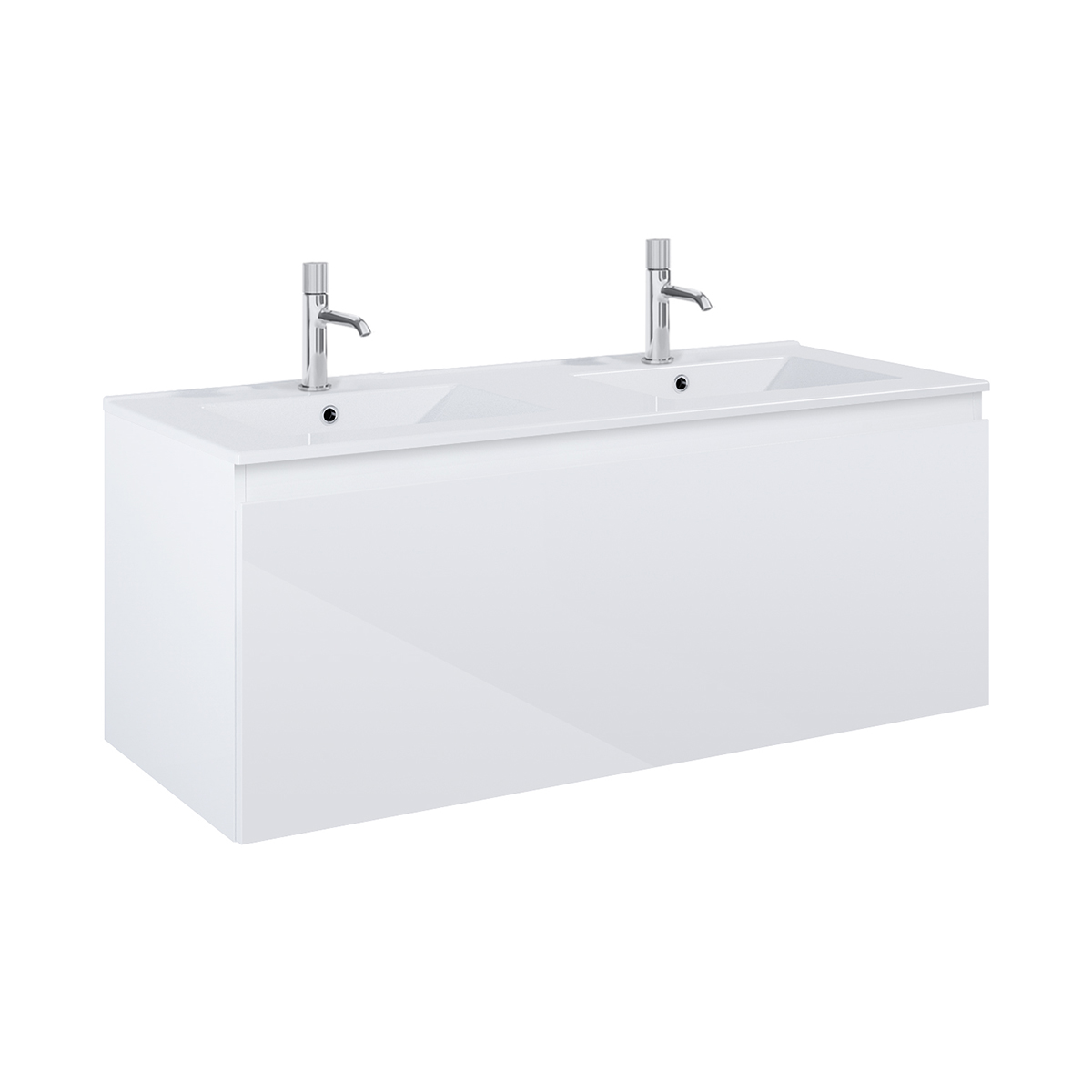 Set armadietto Oltens Vernal 60016000, lavabo Oltens Vernal 41209000