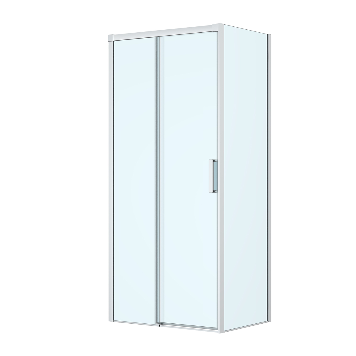 Set porta doccia Oltens Breda 21213100, parete doccia Oltens Breda 22104100