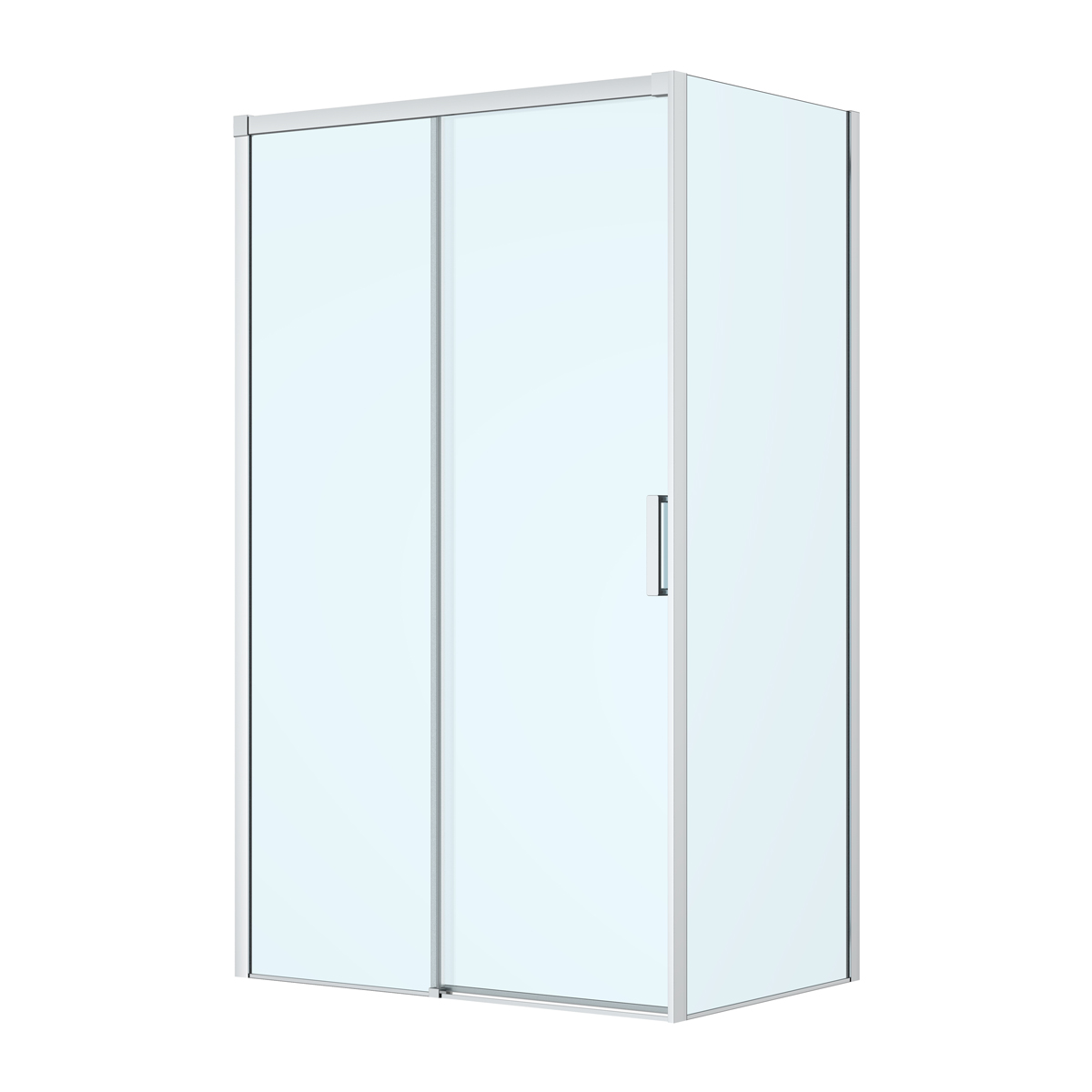 Set porta doccia Oltens Breda 21212100, parete doccia Oltens Breda 22105100