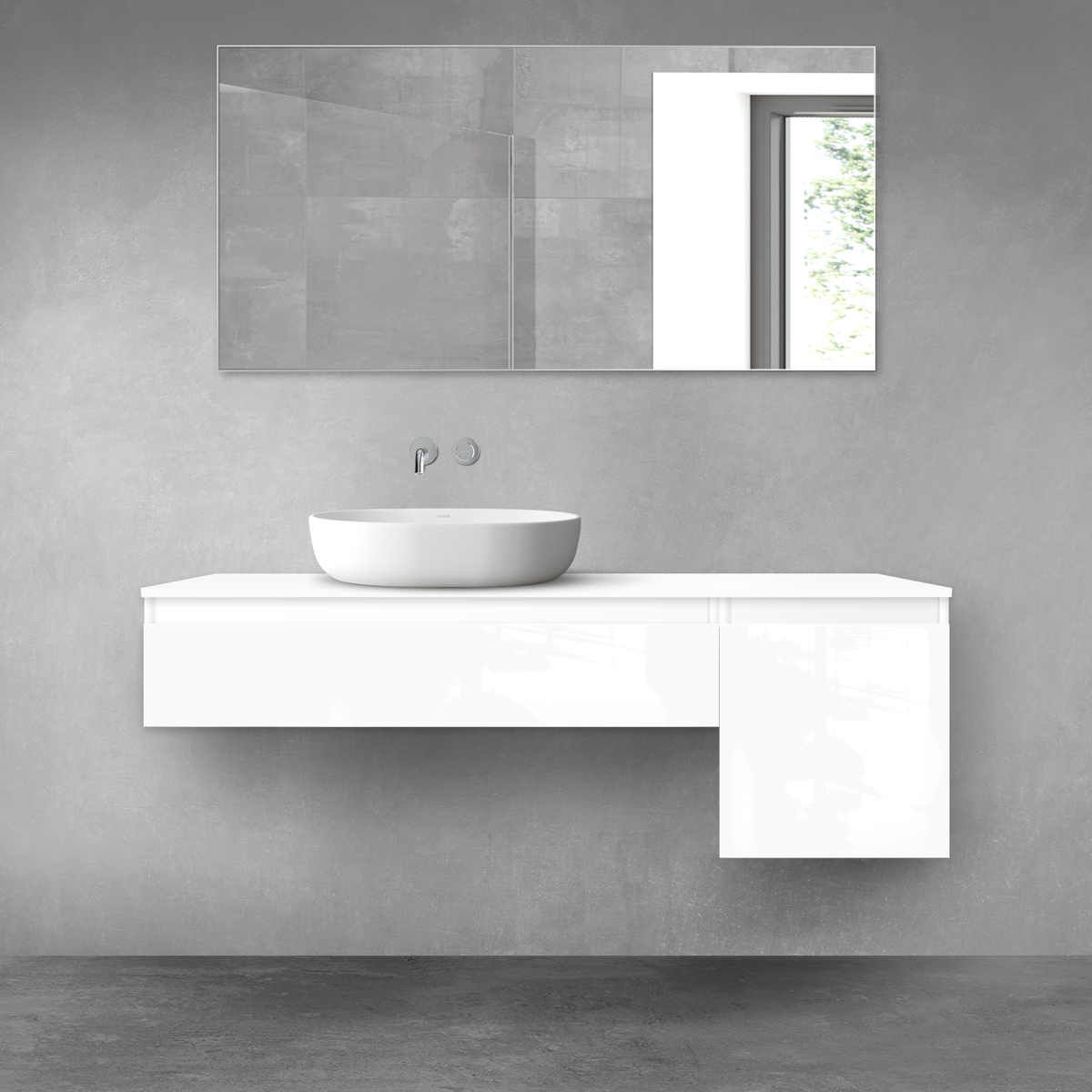 Set armadietto Oltens Vernal 60011000, armadietto Oltens Vernal 60018000, 63011000