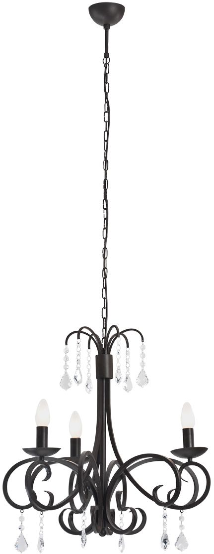 Argon Diadema lampada sospesa 3x7 W nero 6272