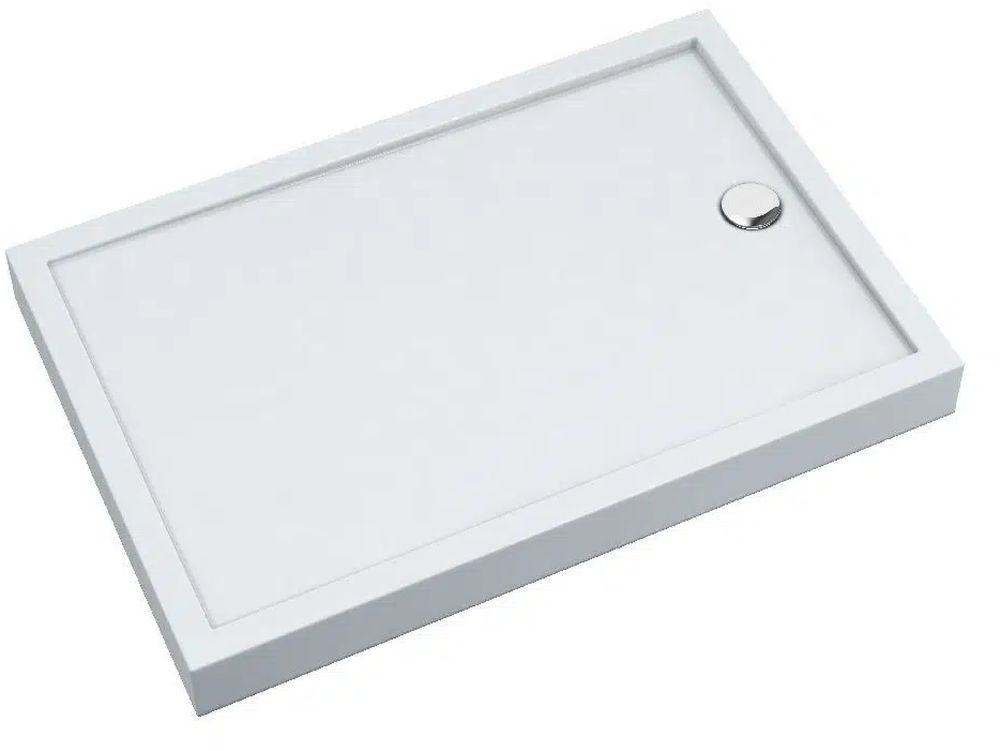 Schedline Cameron piatto doccia rettangolare 160x90 cm bianco 3ST.C2P-90160