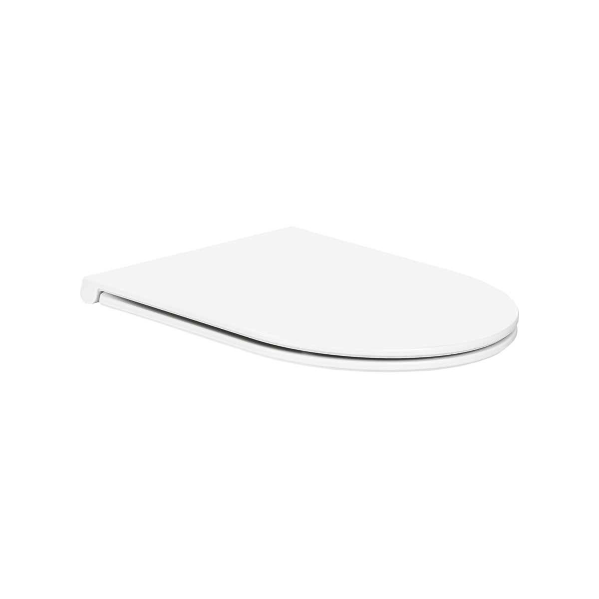 Oltens Jog Kort copriwater a discesa lenta bianco 45114000