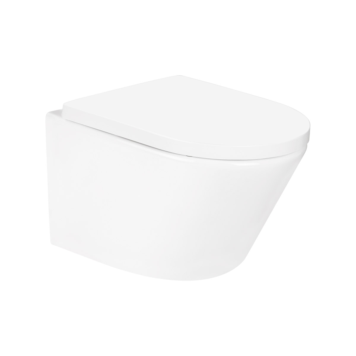 Set vaso WC Oltens Jog Kort 42527000, copriwater Oltens Jog Kort 45115000
