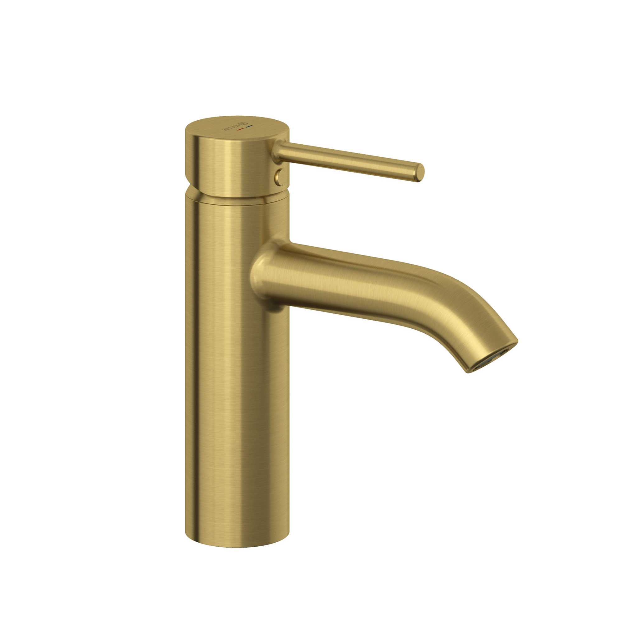 Kludi Bozz rubinetto per lavabo verticale oro 38272N076