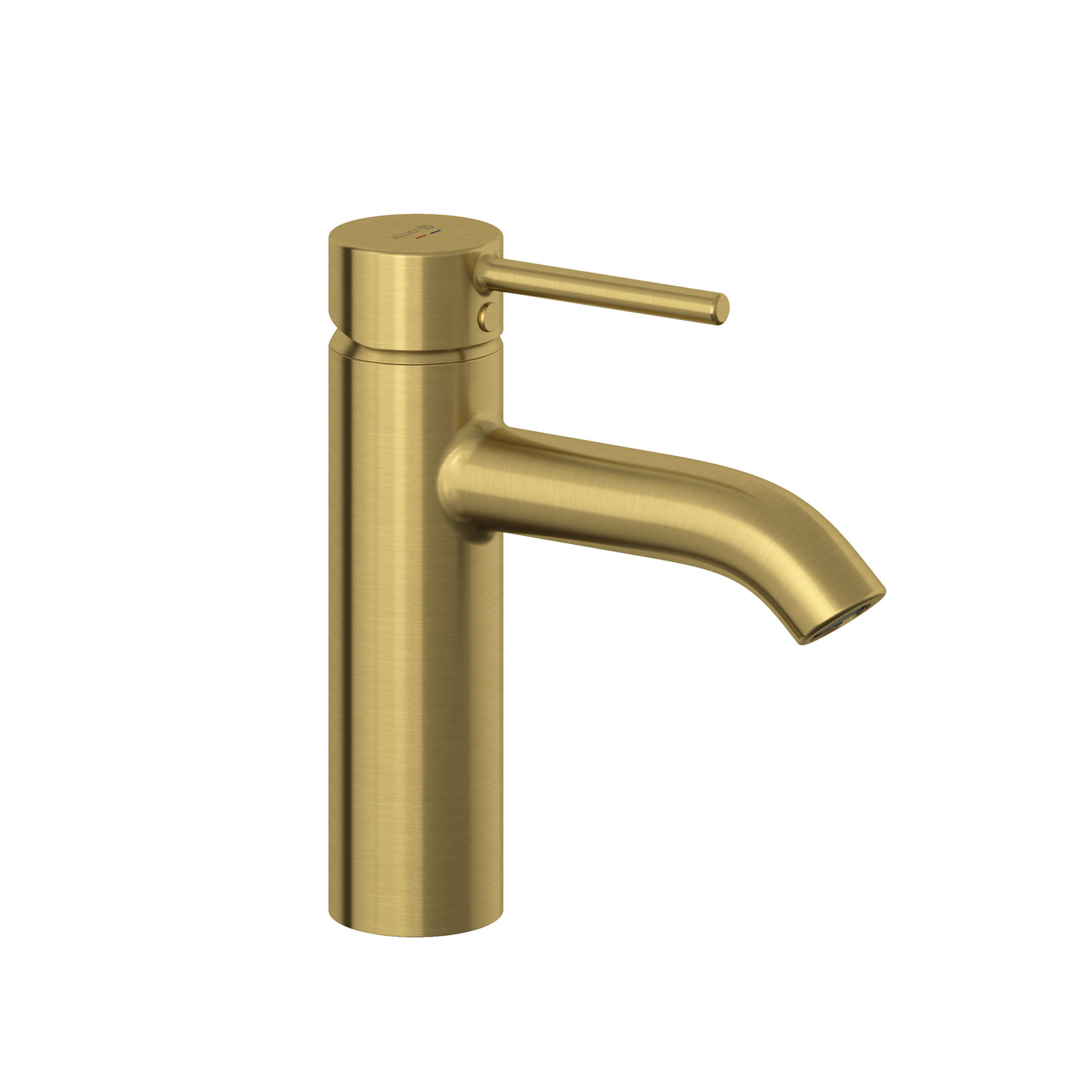 Kludi Bozz rubinetto per lavabo verticale oro 38288N076