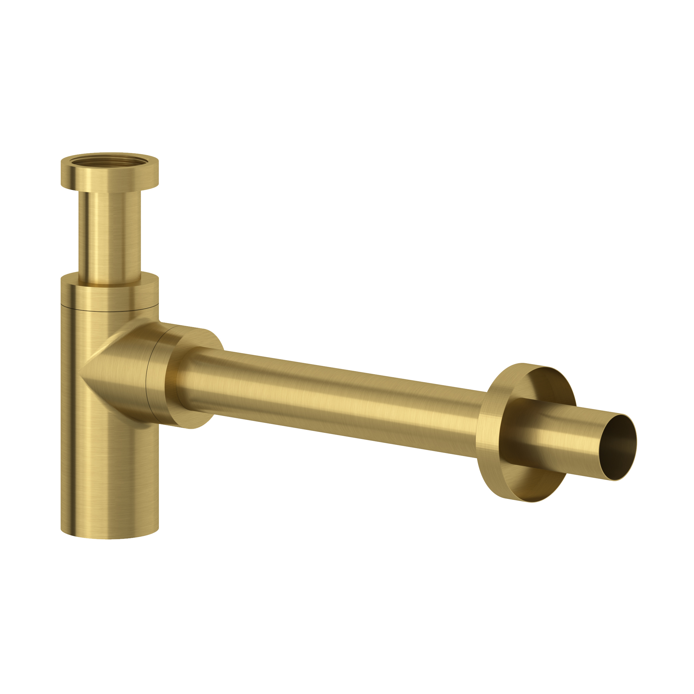 Kludi Design sifone per lavabo a bottiglia oro 10020N0-00
