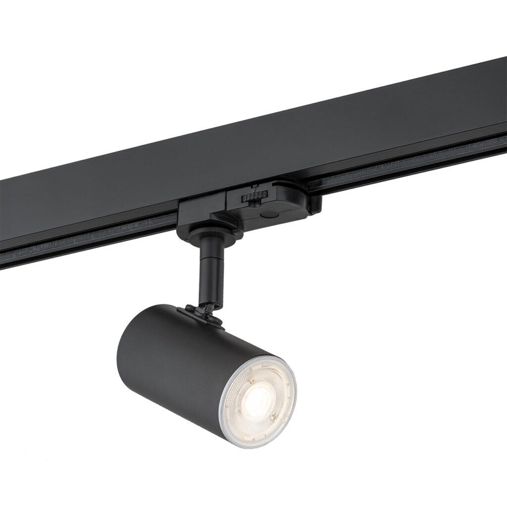 Argon Horta lampada per binario elettrificato 1x5 W nero 4329