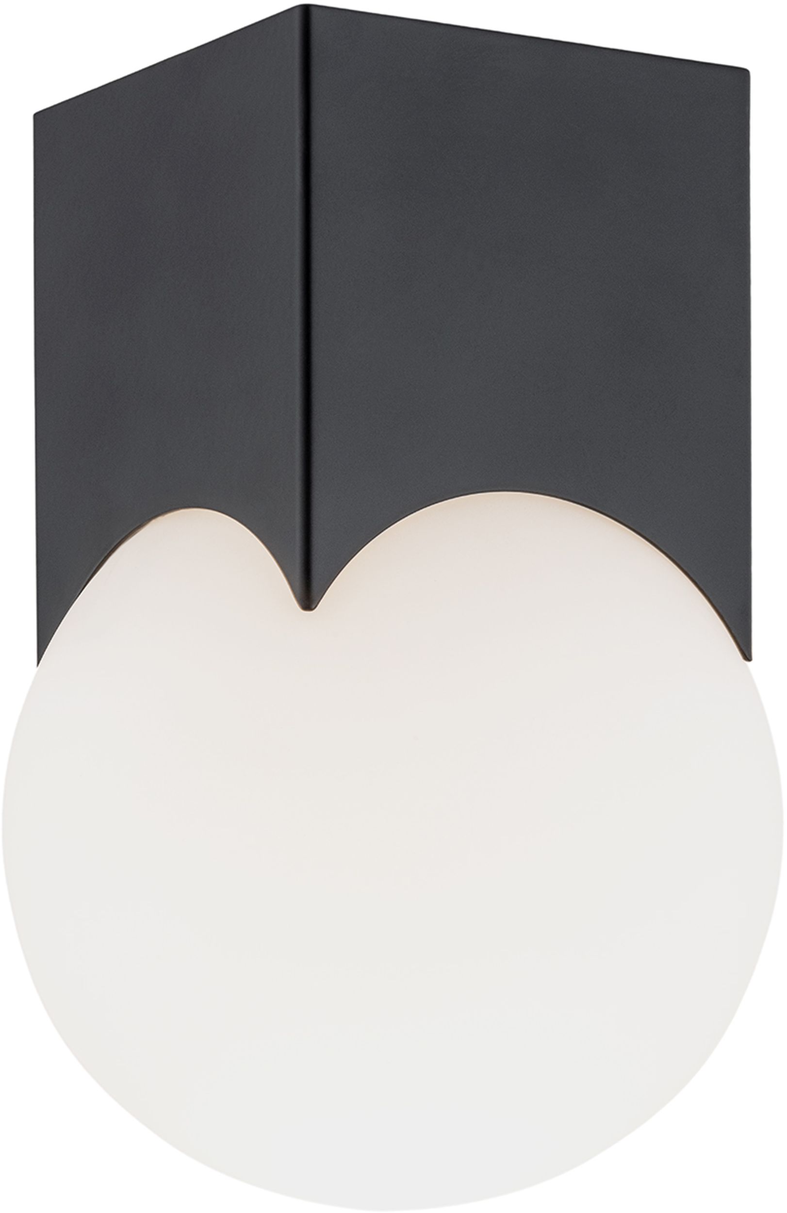 Argon Austin lampada da soffitto 1x7 W nero-opale 4713