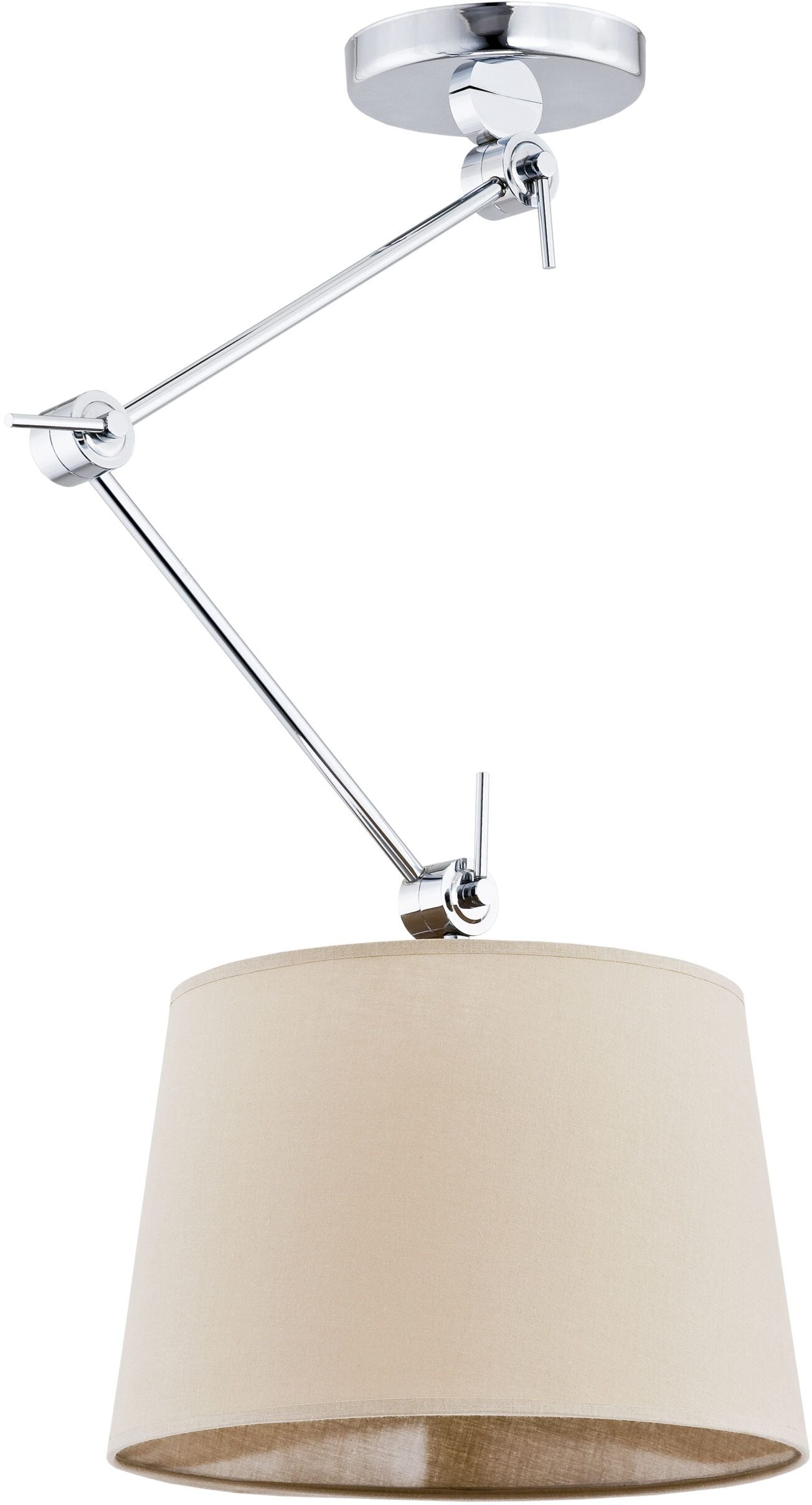 Argon Zakyntos lampada da soffitto 1x15 W cromo-beige 3549