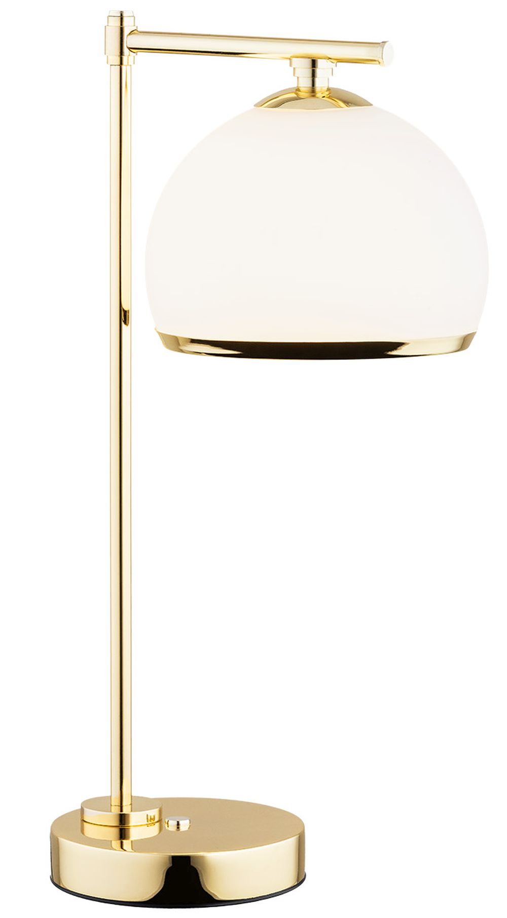 Argon Marbella Plus lampada da tavolo 1x15 W ottone-opale 8120