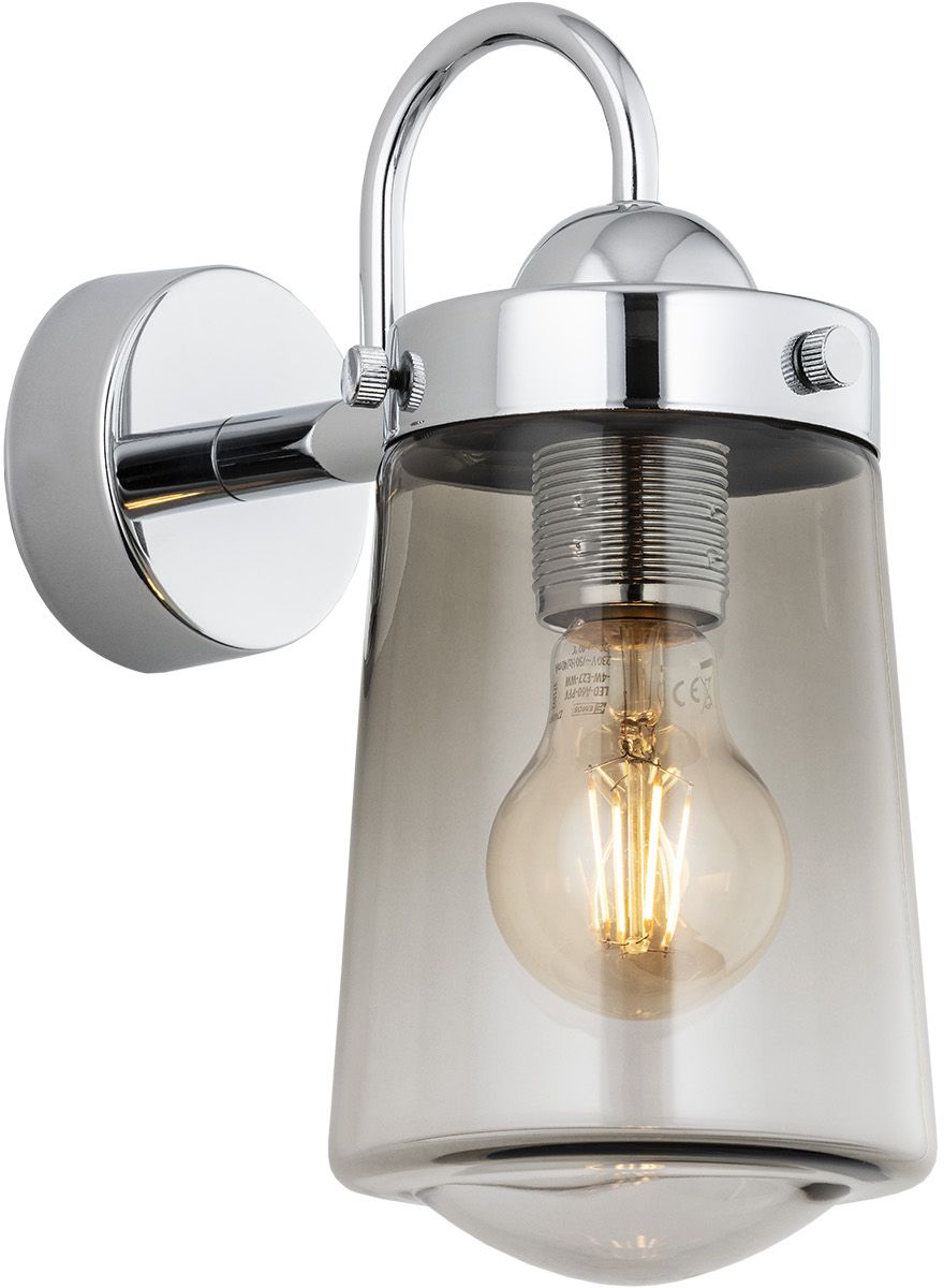 Argon Pasadena lampada da parete 1x15 W cromo-fumé 4718
