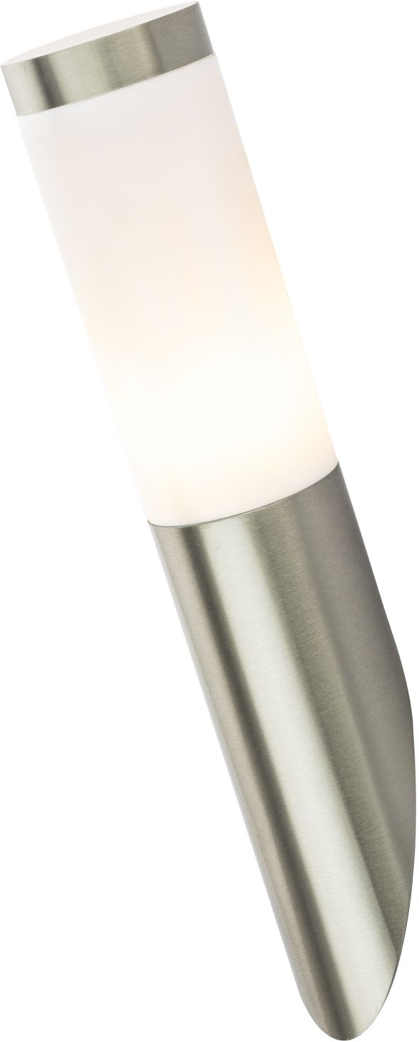 Globo Lighting Boston lampada da parete per esterni 1x60 W acciaio-opale 3157