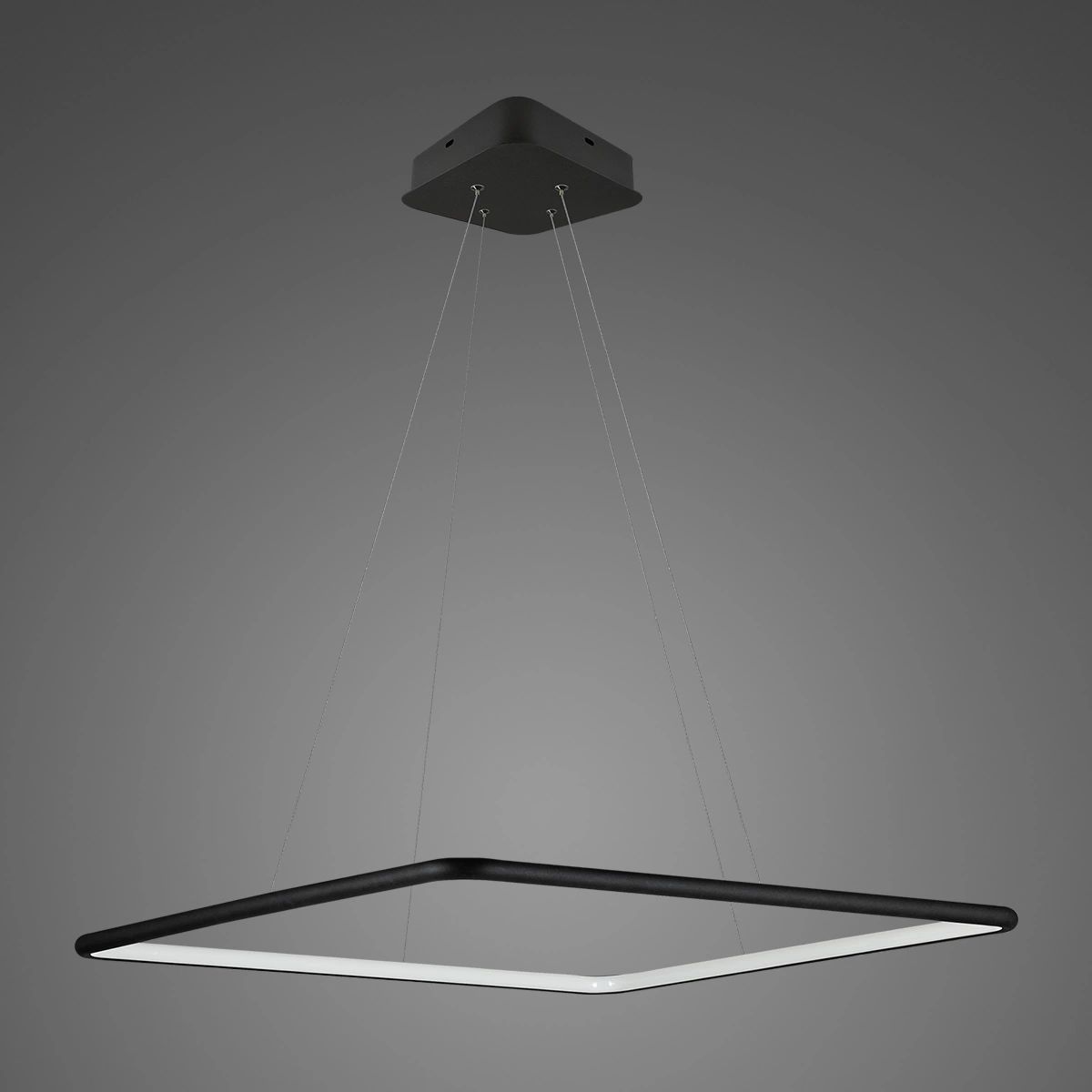 Altavola Design Ledowe Kwadraty lampada sospesa 1x19 W nero LA079/P_40_in_3k_black